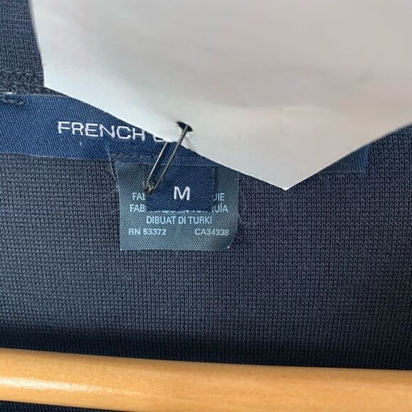 French Connection Kapiti Mixed Media Top - New - M - Picture 6 of 6